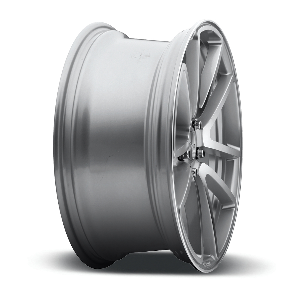 18" Rotiform R120 SPF Gloss Silver Machined Alloy Wheels