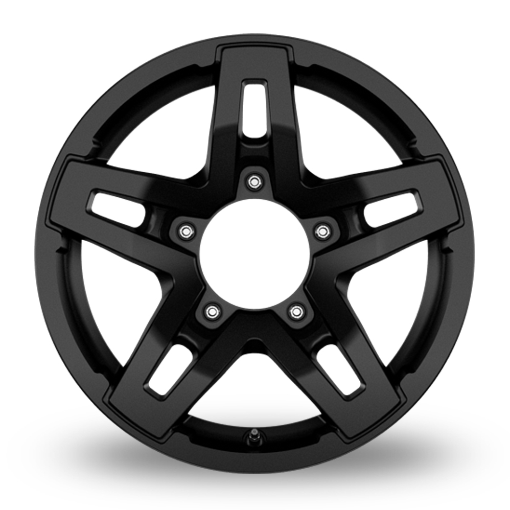 15" RC Design RC33X Satin Black Alloy Wheels