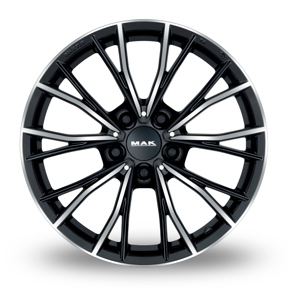 20" MAK Mark Black Mirror Alloy Wheels