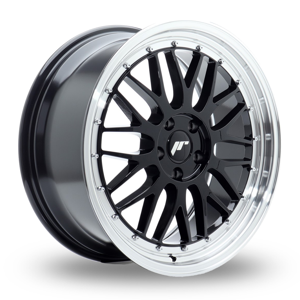 Japan Racing JR23 (8.5x19) (Custom Fitment) Gloss Black Alloy Wheels