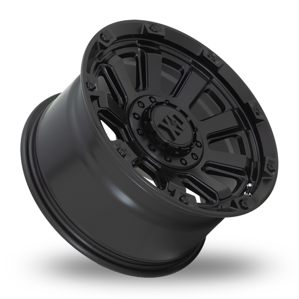 20" XD XD852 Gauntlet Satin Black Alloy Wheels
