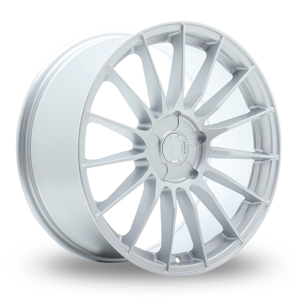 Japan Racing SL-05 (8x18) (Custom Fitment) Matt Silver Alloy Wheels