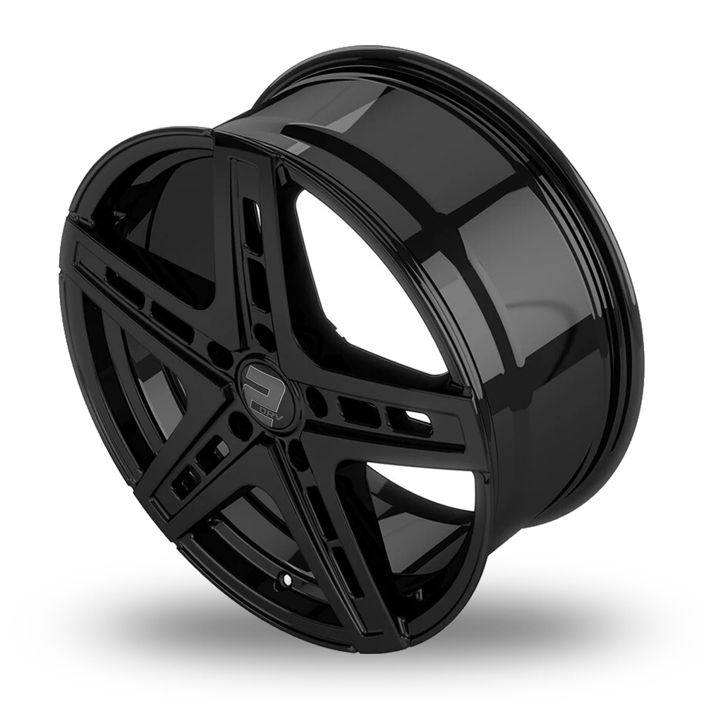 20" 2DRV WH38 Gloss Black Alloy Wheels