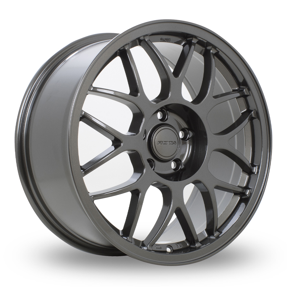 Rota Formula B Gunmetal Alloy Wheels