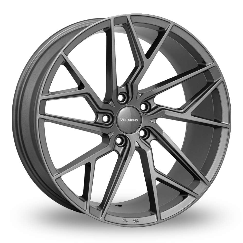 VEEMANN V-FS44 Gloss Graphite Alloy Wheels