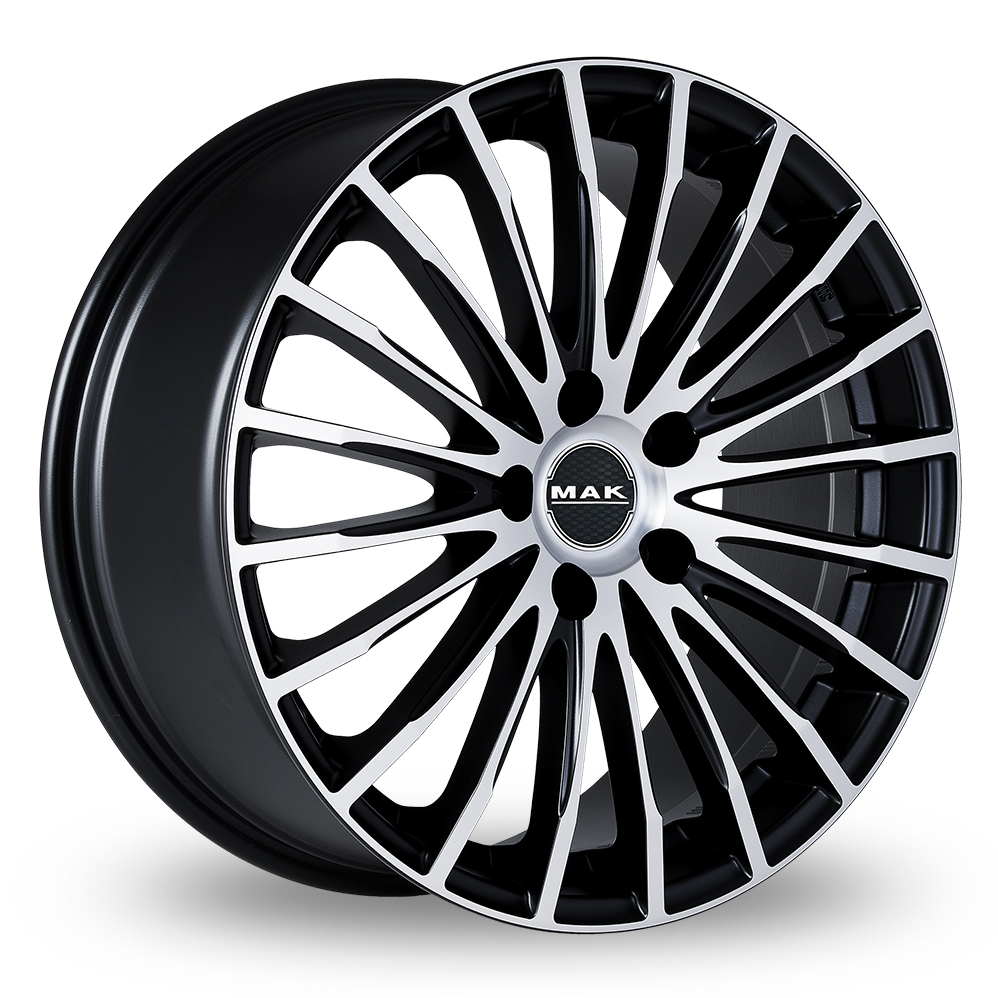 17" MAK Fatale Ice Black Alloy Wheels