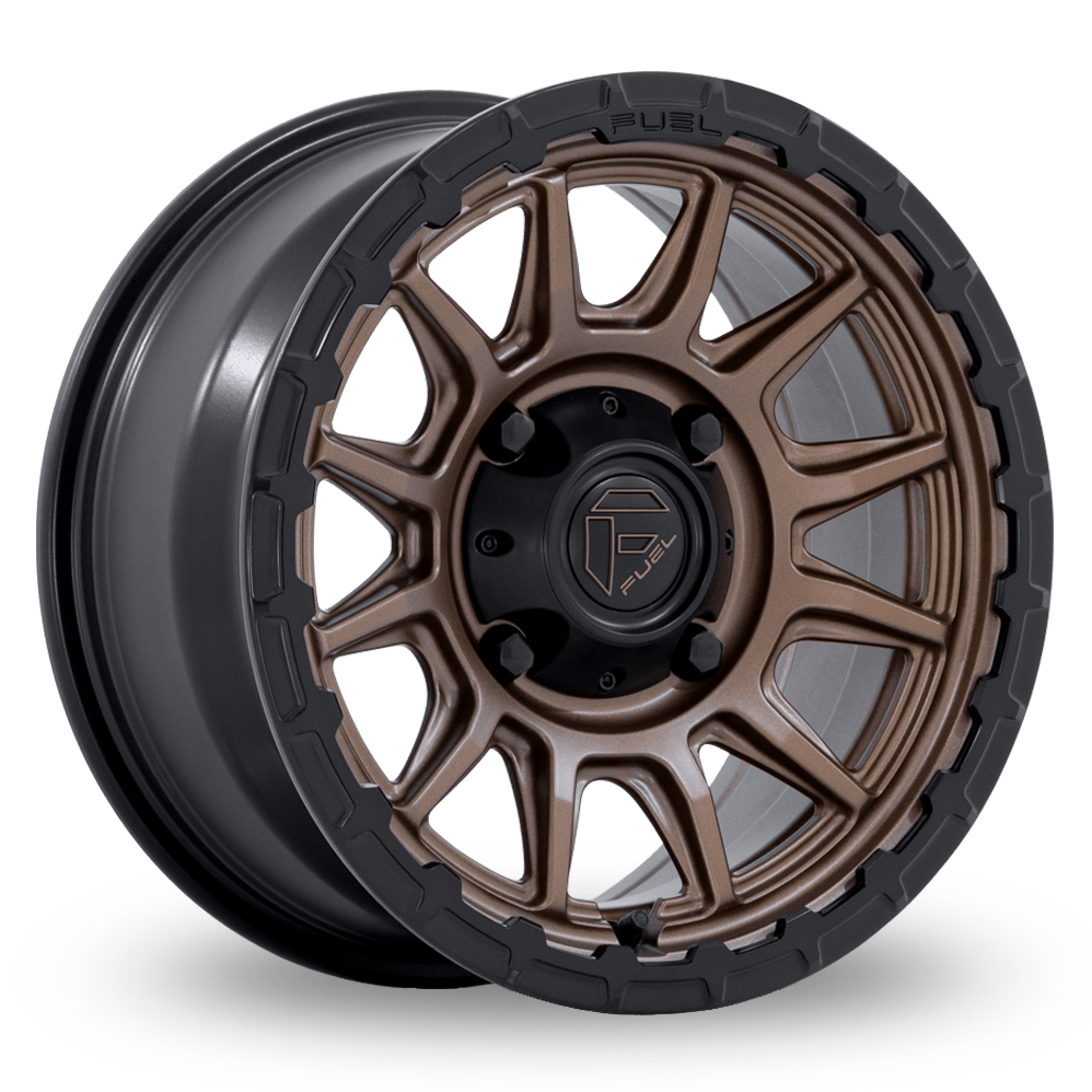 Fuel Off-Road FV866 Piston UTV (USA Warehouse) Matt Bronze Matt Black Rim Alloy Wheels
