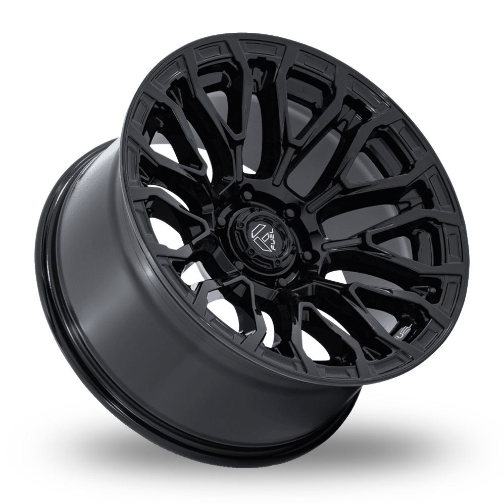 20" Fuel Off-Road FC899 Chisel (USA Warehouse) Gloss Black Alloy Wheels