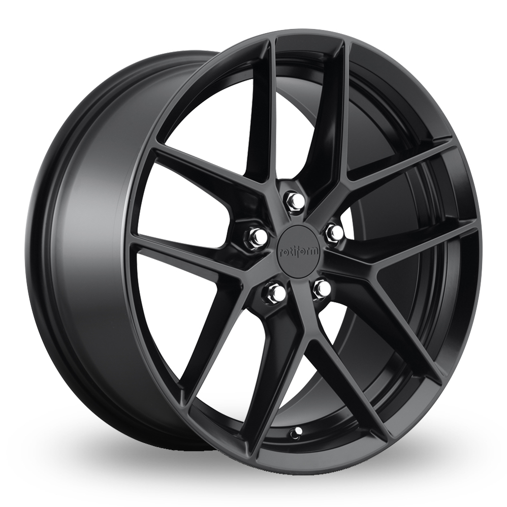 Rotiform R134 FLG (USA Warehouse) Matt Black Alloy Wheels
