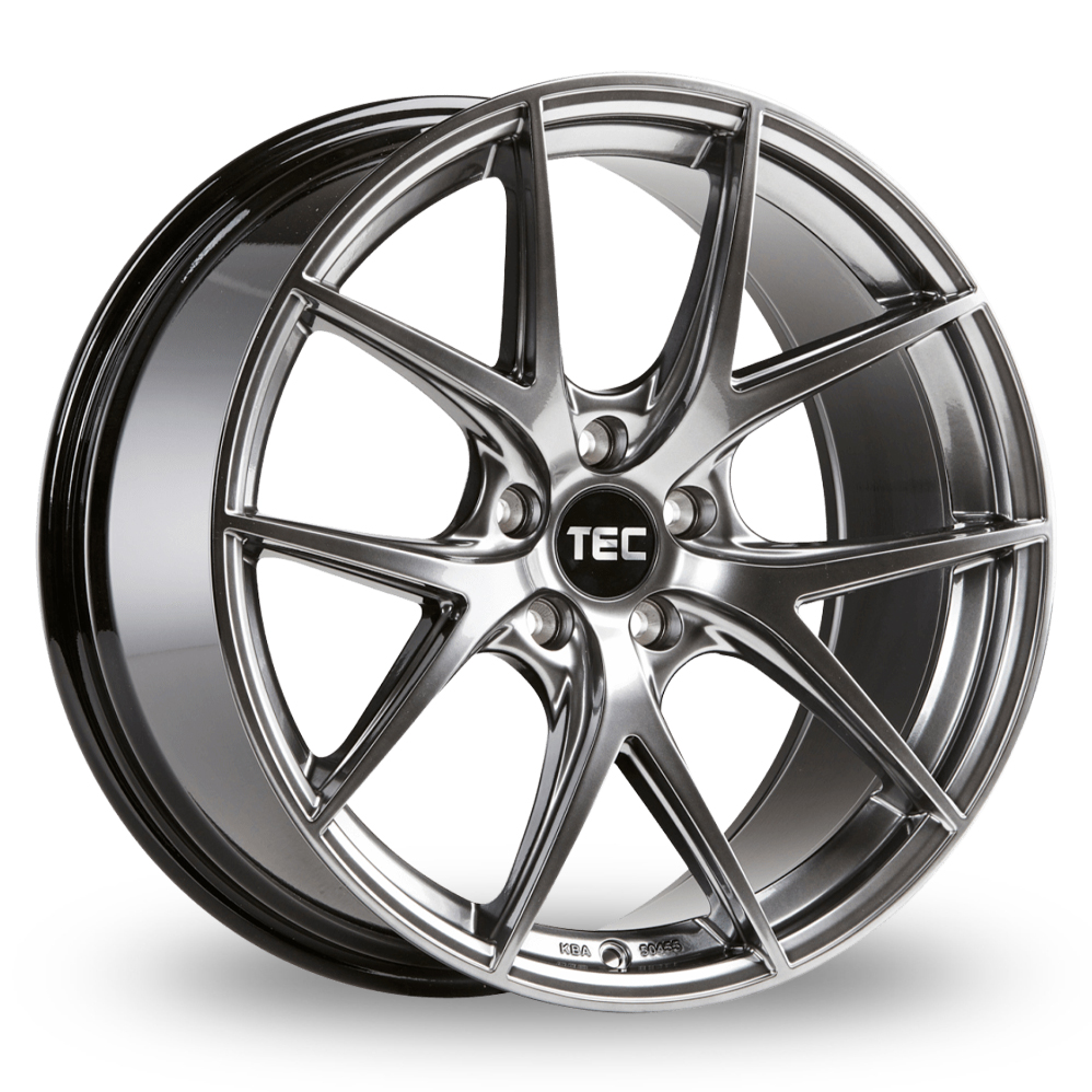 TEC Speedwheels GT6 EVO Hyper Black Alloy Wheels