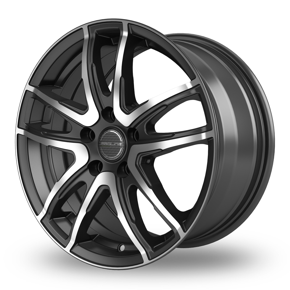 16" Proline PXV Black Polished Alloy Wheels