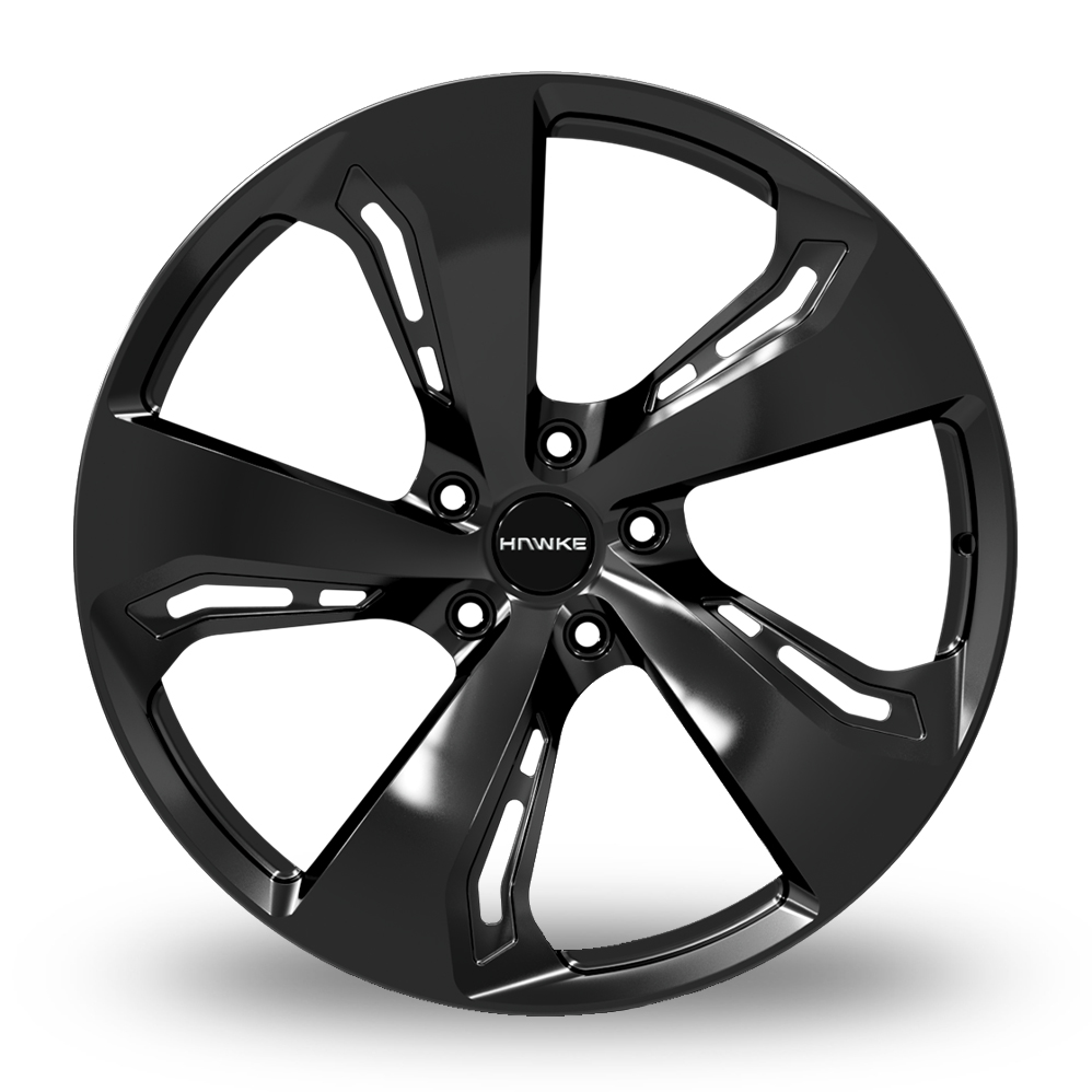 22" Hawke Tundra Forged Black Alloy Wheels