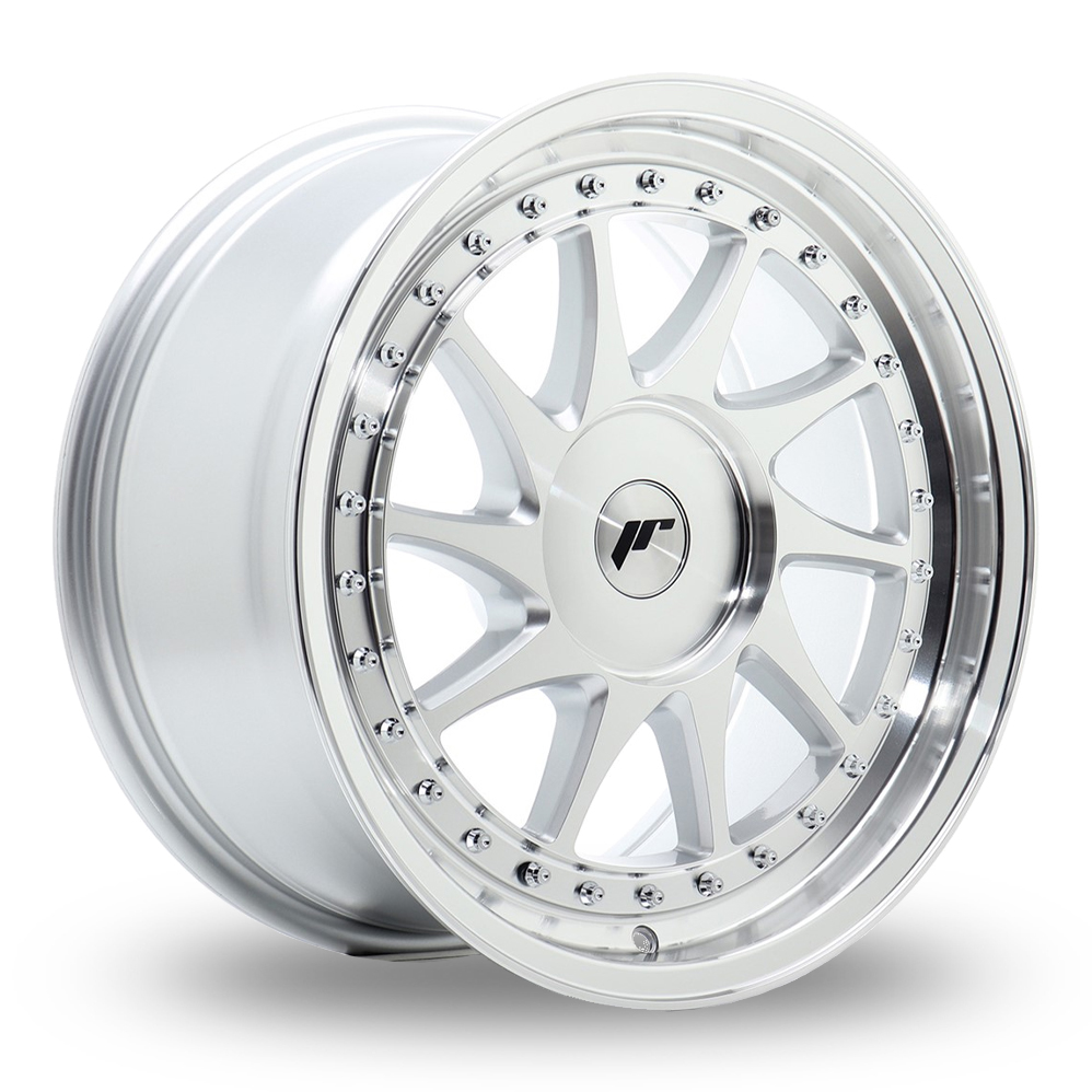 Japan Racing JR26 (8x16) (Custom Fitment) Silver Machined Face Alloy Wheels