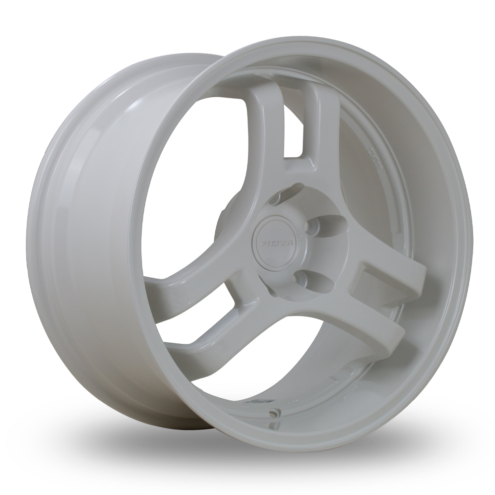 Rota HM3 White Alloy Wheels
