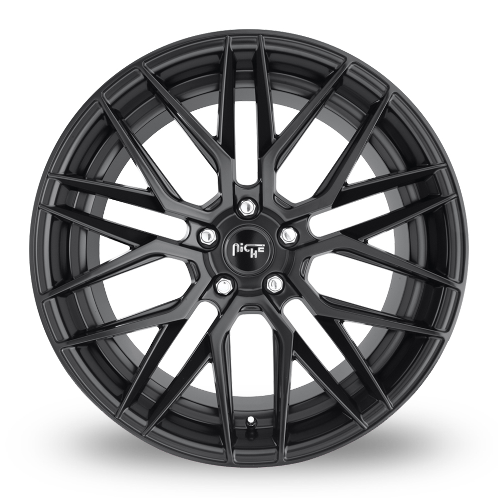 19" Niche M190 Gamma (USA Warehouse) Matt Black Alloy Wheels