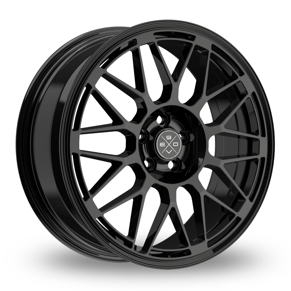 Fondmetal 9EVO Gloss Black Alloy Wheels