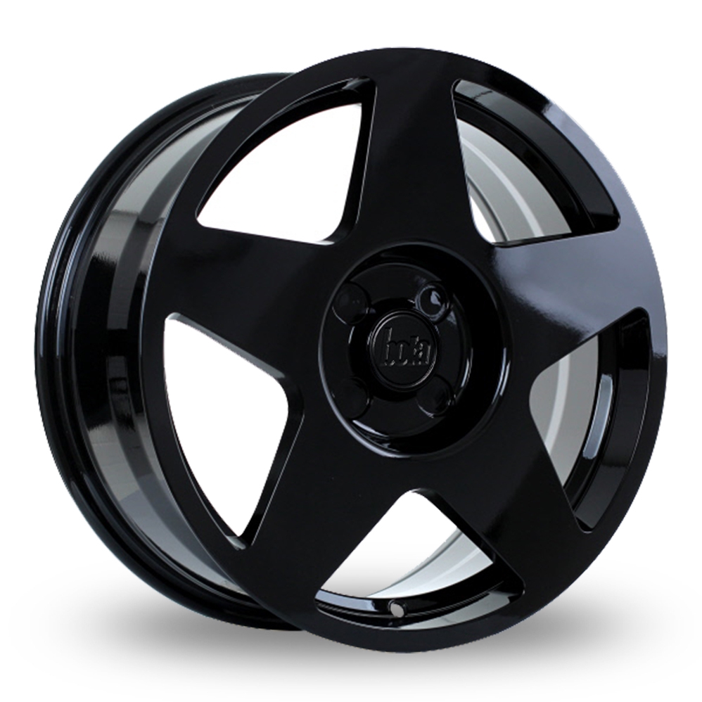 Bola B10 Gloss Black Alloy Wheels