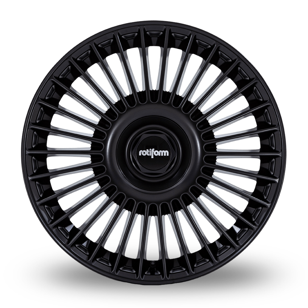 22" Rotiform RC202 GRZ (EU Warehouse) Matt Black Alloy Wheels