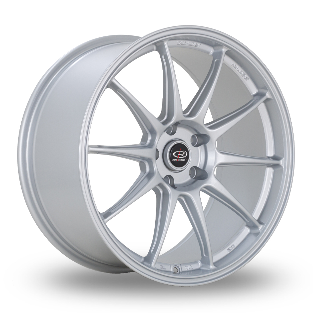 Rota Titan Plus Silver Alloy Wheels