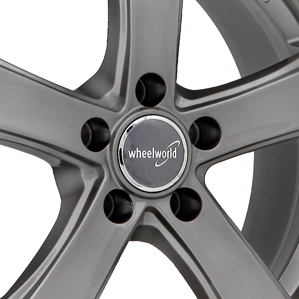 17 Inch 2DRV WH24 Daytona Grey Alloy Wheels