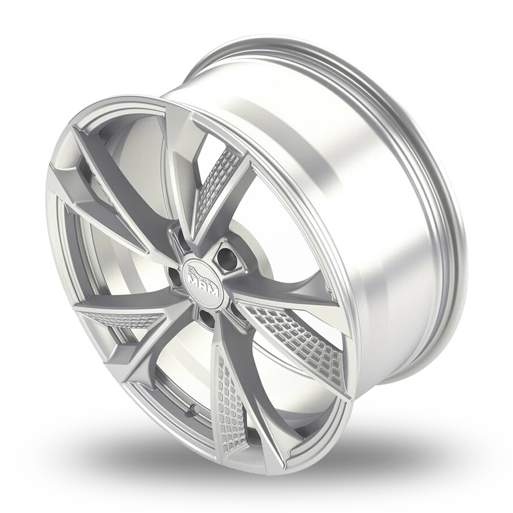 17" MAM RS6 Silver Alloy Wheels