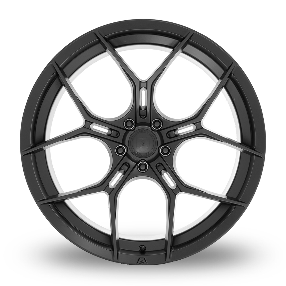 20" Asanti Black ABL-37 Monarch Satin Black Alloy Wheels