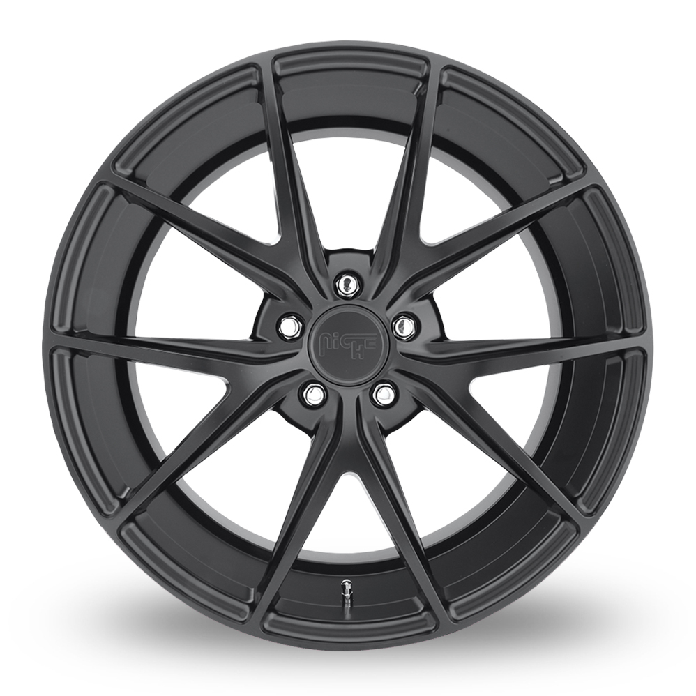 19" Niche M117 Misano Matt Black Alloy Wheels