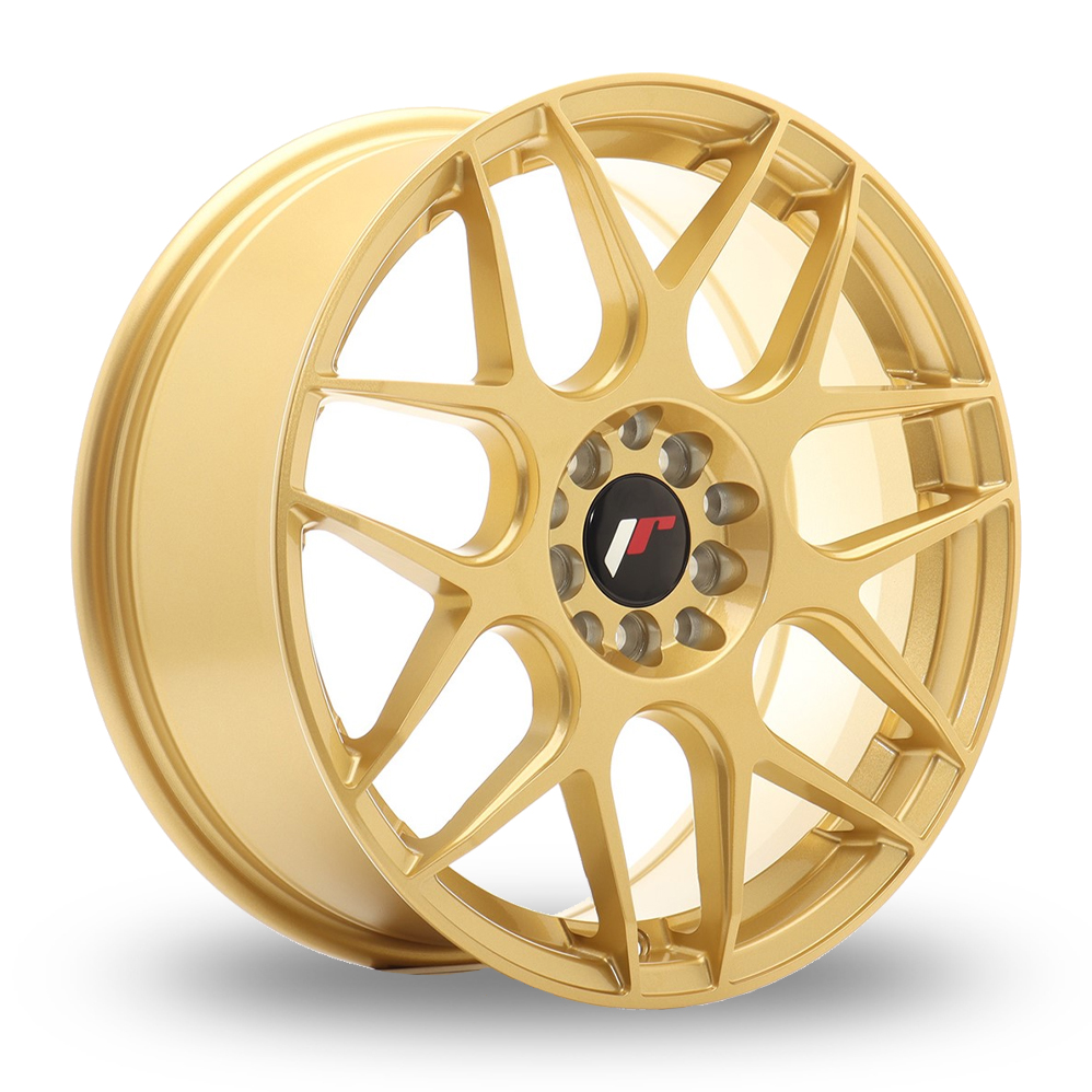 17" Japan Racing JR18 (7x17) Gold Alloy Wheels