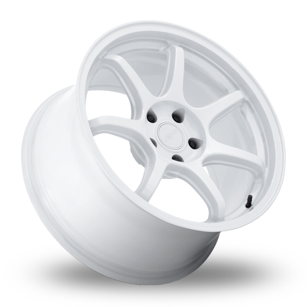18" Rotiform RC208 BPU Gloss White Alloy Wheels