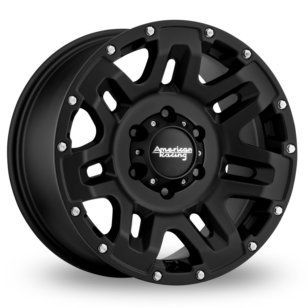 9x17 5x127 ET18 American Racing AR200 Yukon (EU Warehouse) (Cast Iron Black) (78.1cb) (1134kg Load) (16.8kg Weight) Alloy Wheels