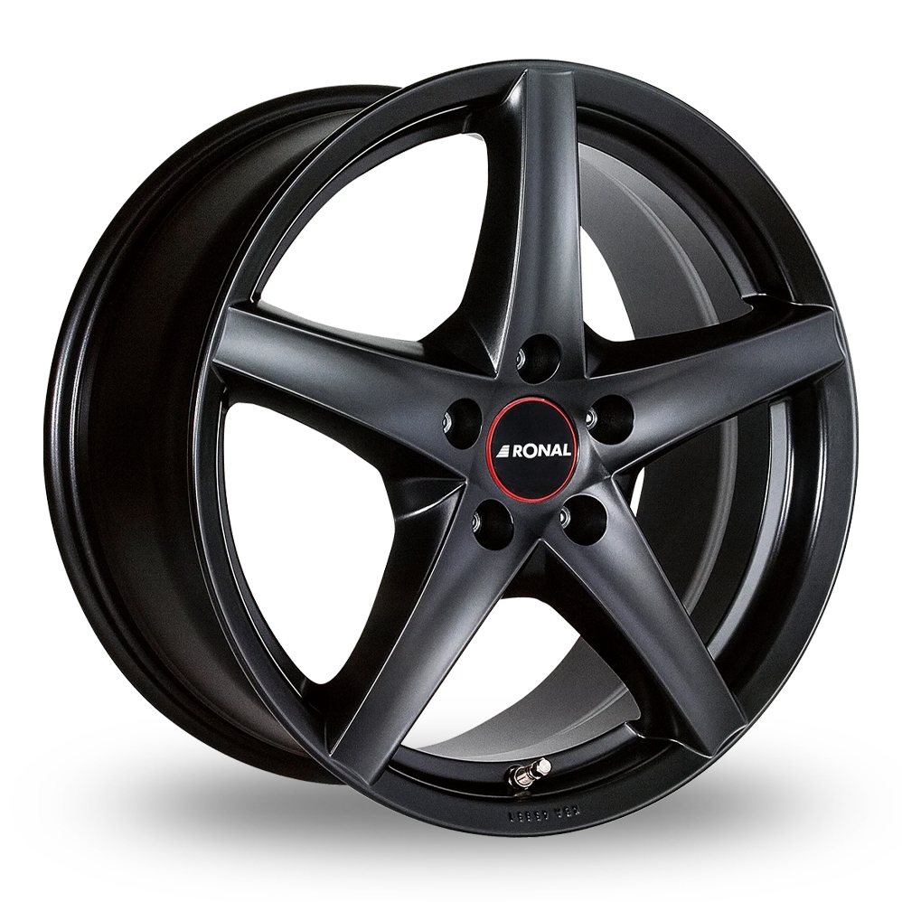 Ronal R41 Matt Black Alloy Wheels
