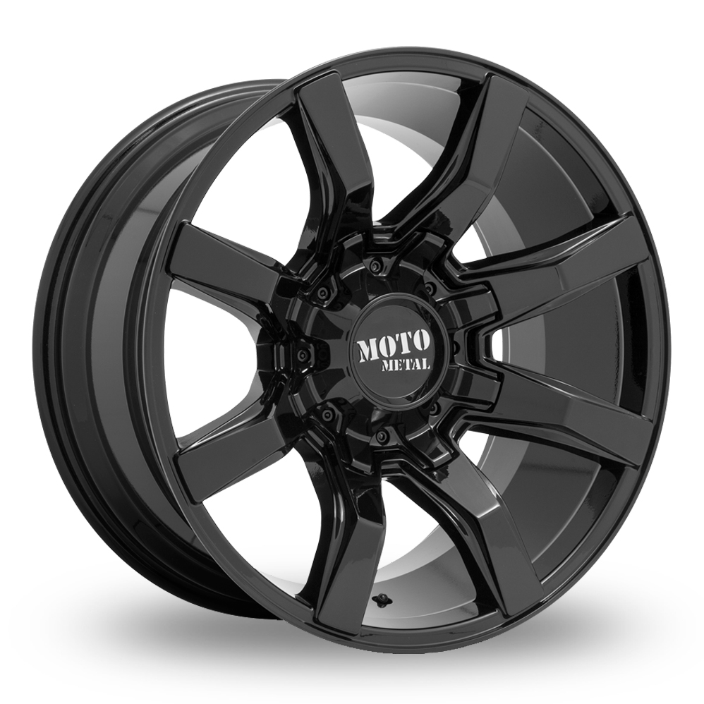 Moto Metal MO804 Spider (USA Warehouse) Gloss Black Alloy Wheels