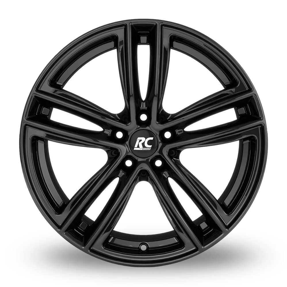 17" RC Design RC27 Gloss Black Alloy Wheels