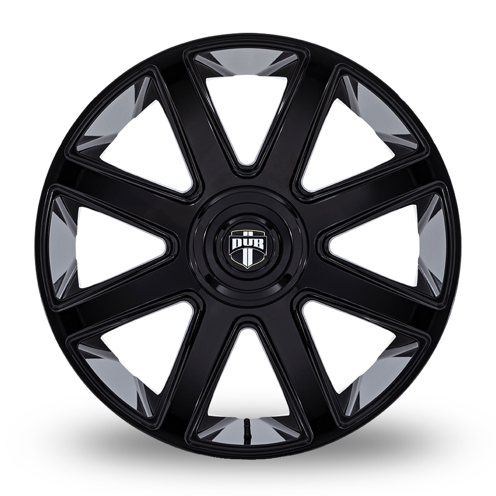 24" DUB DC273 Pull Gloss Black Alloy Wheels