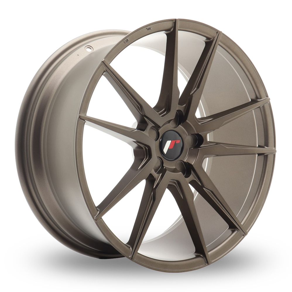 Japan Racing JR21 (8.5x20) (Custom Fitment) Matt Bronze Alloy Wheels