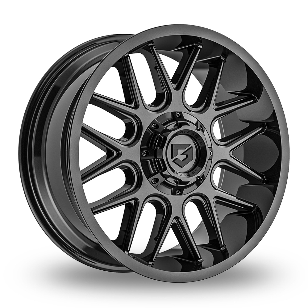 Fondmetal 771 Magnus Gloss Black Alloy Wheels