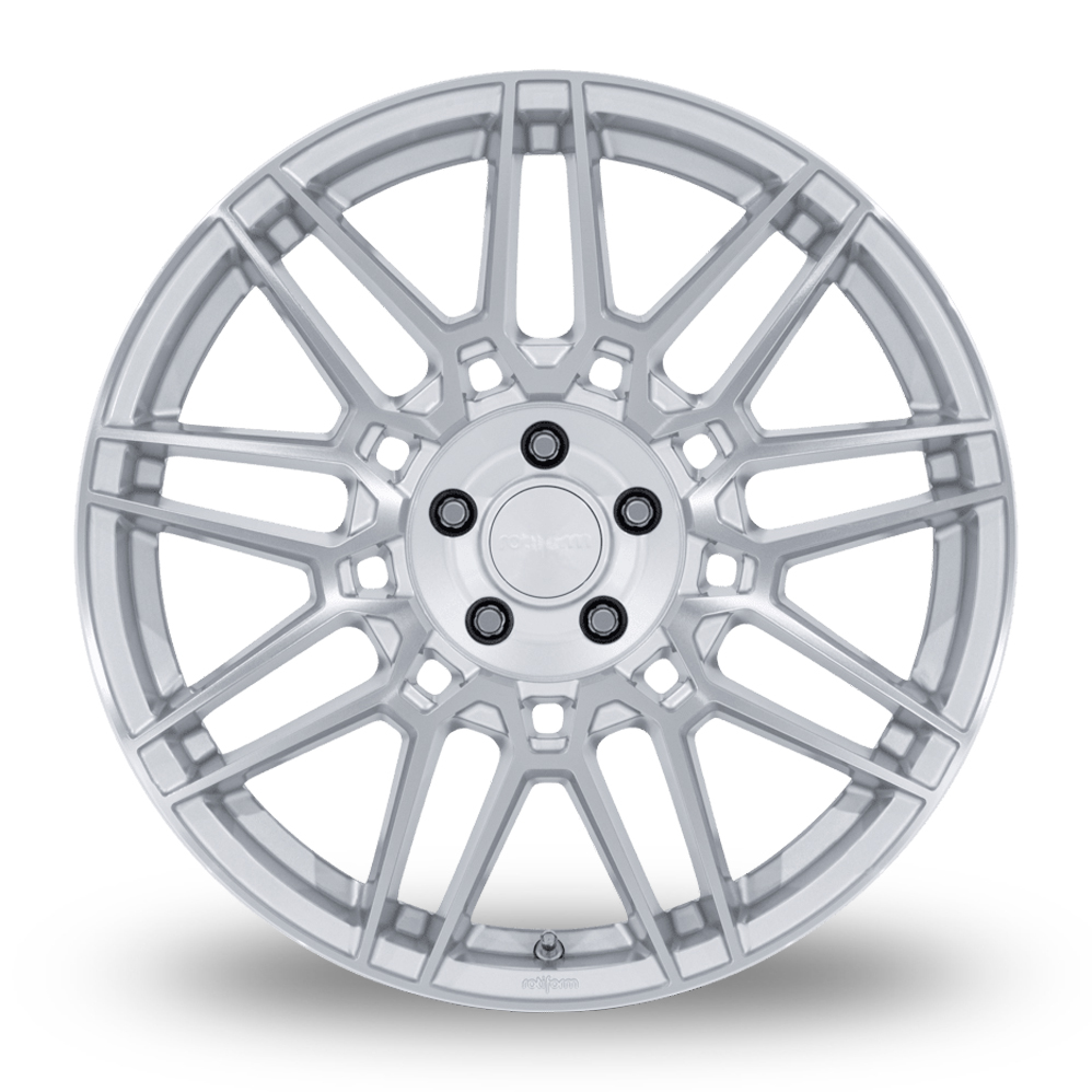 19" Rotiform RC215 TDX (USA Warehouse) Silver With Machined Face Alloy Wheels