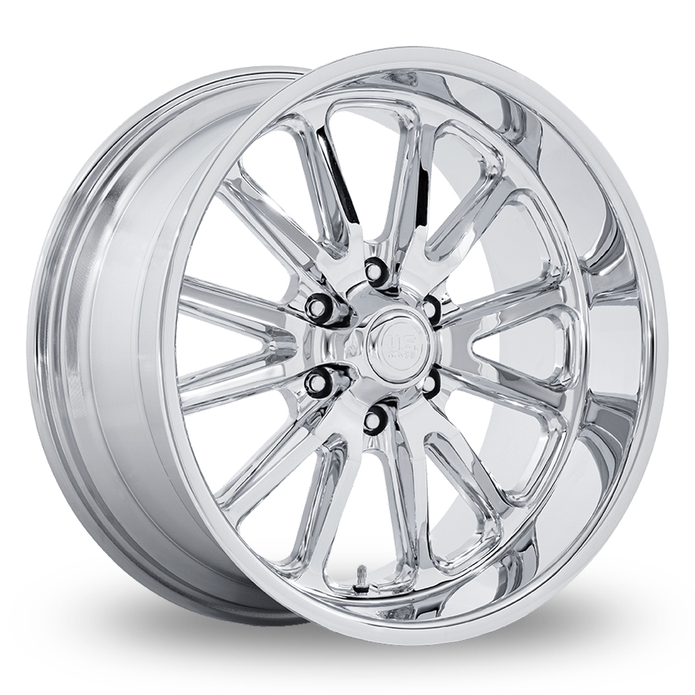 US Mags UC145 Rambler 6 (USA Warehouse) Chrome Plated Alloy Wheels