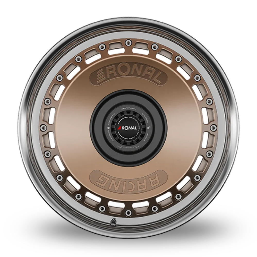 15" Ronal RR10 REV-B Matt Bronze Alloy Wheels