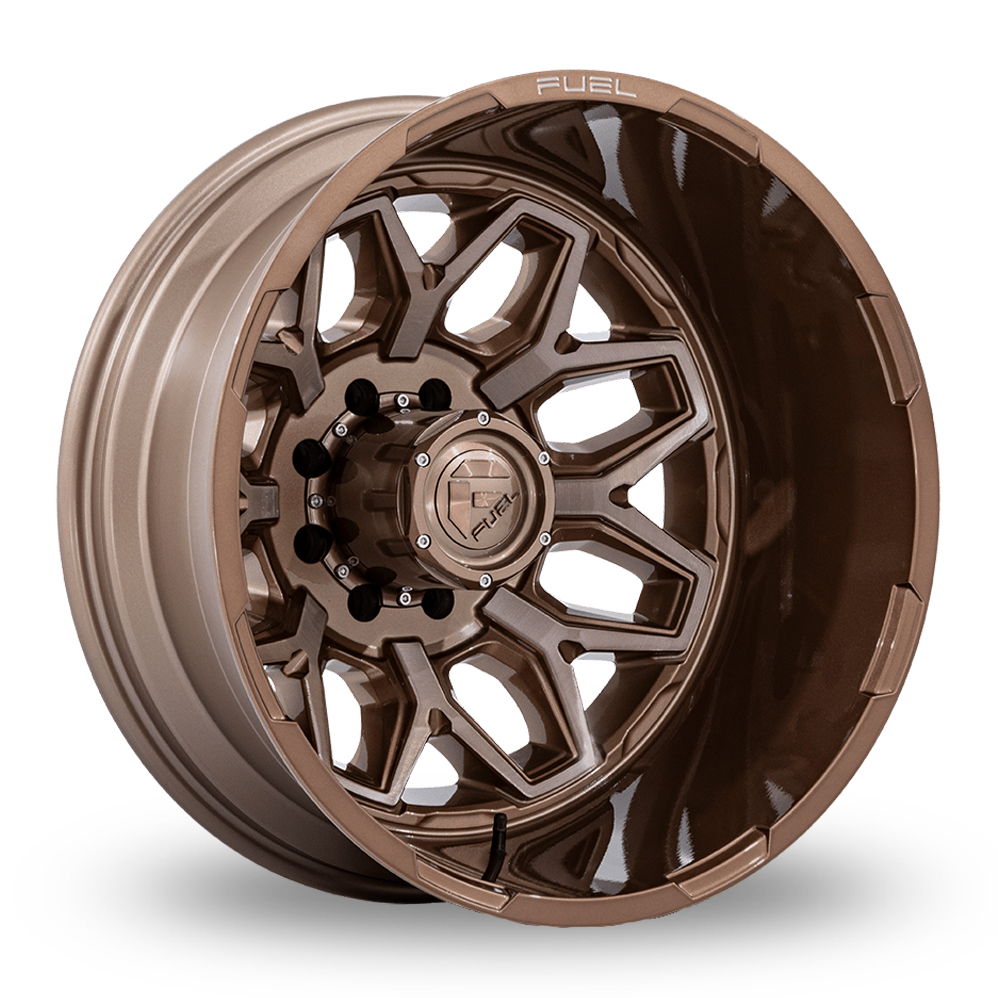 Fuel Off-Road D876 Flux Dually (USA Warehouse) Platinum Bronze Alloy Wheels