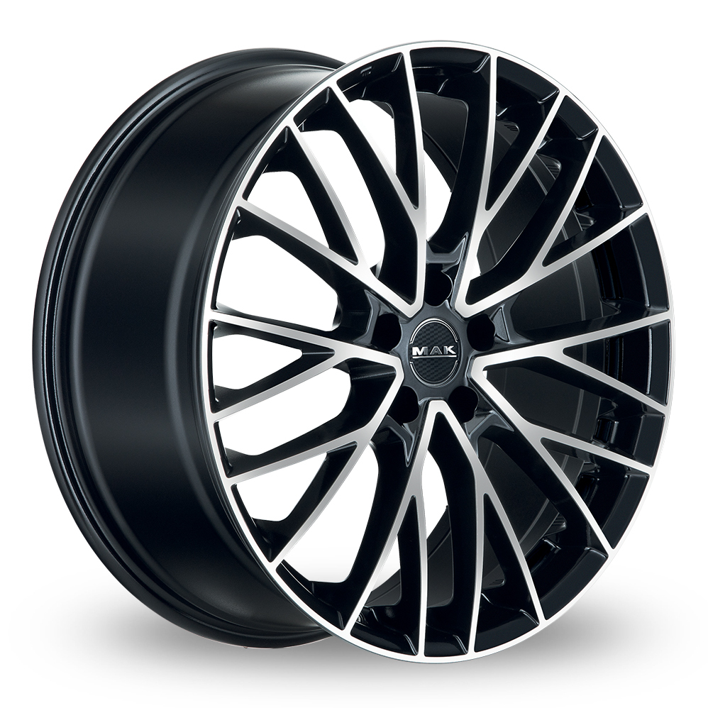 23" MAK Speciale Black Mirror Alloy Wheels