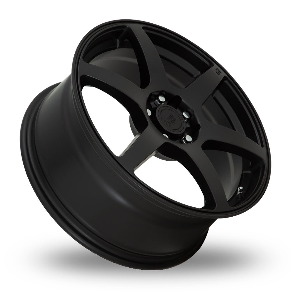17" Motegi Racing MR143 CS6 (USA Warehouse) Satin Black Alloy Wheels