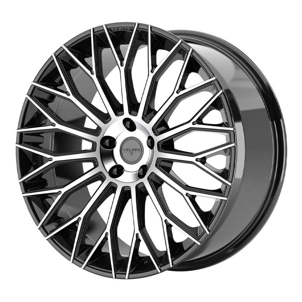 22" Velare VLR10 Gloss Black Machined Alloy Wheels