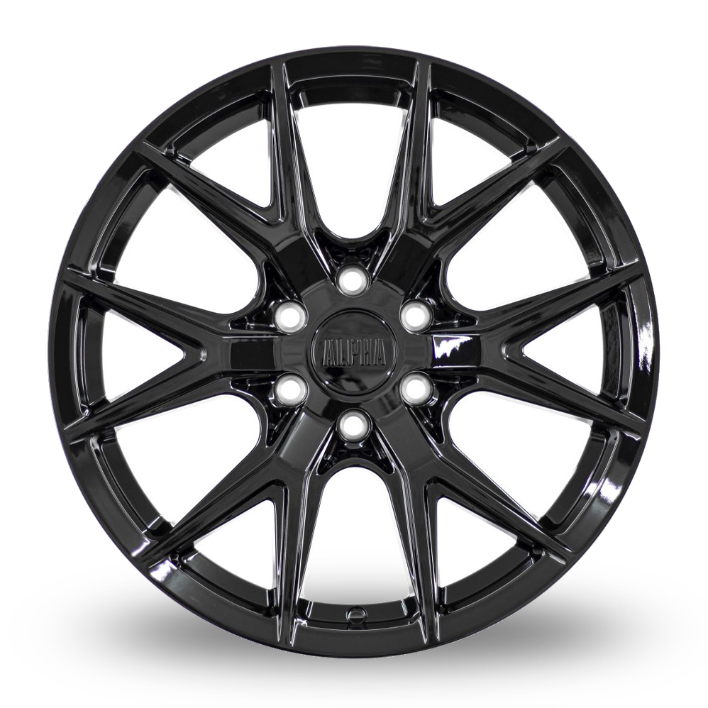 18" Alpha Off-Road Scout Black Alloy Wheels
