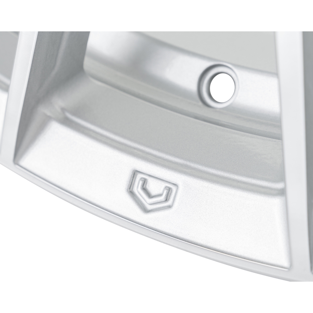 22" Vossen HFX-4 (9x22) (Flat Concave) Silver Polished Alloy Wheels