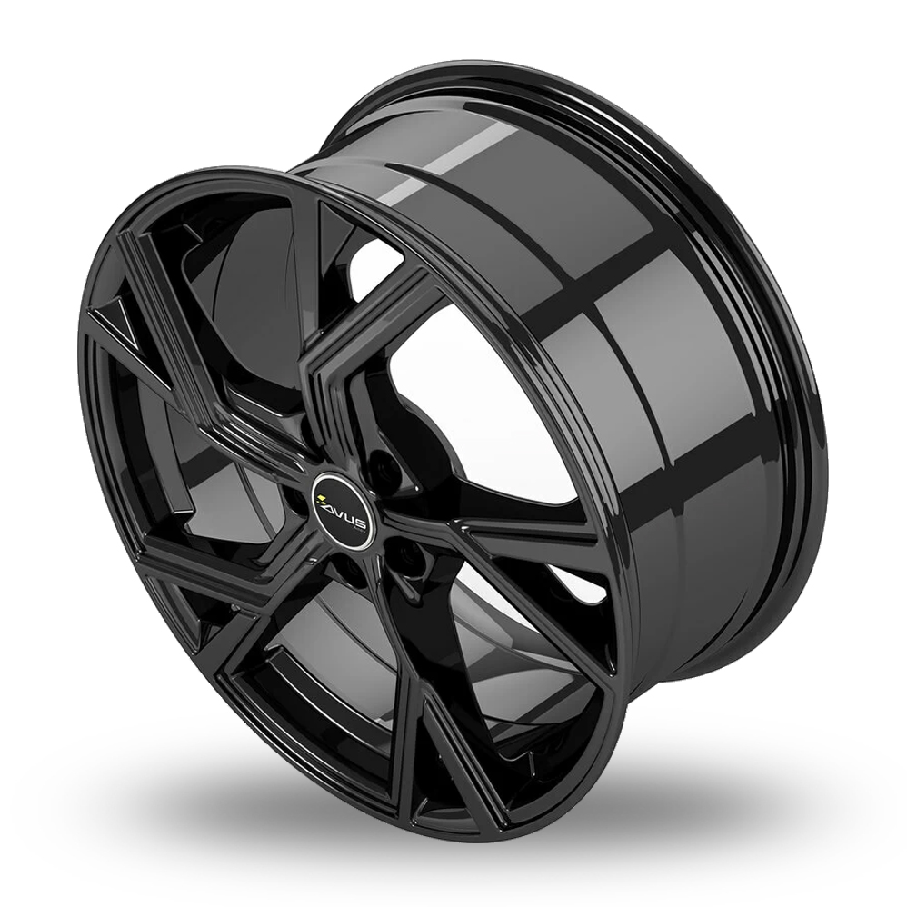 21" Avus Racing AF20 Black Alloy Wheels