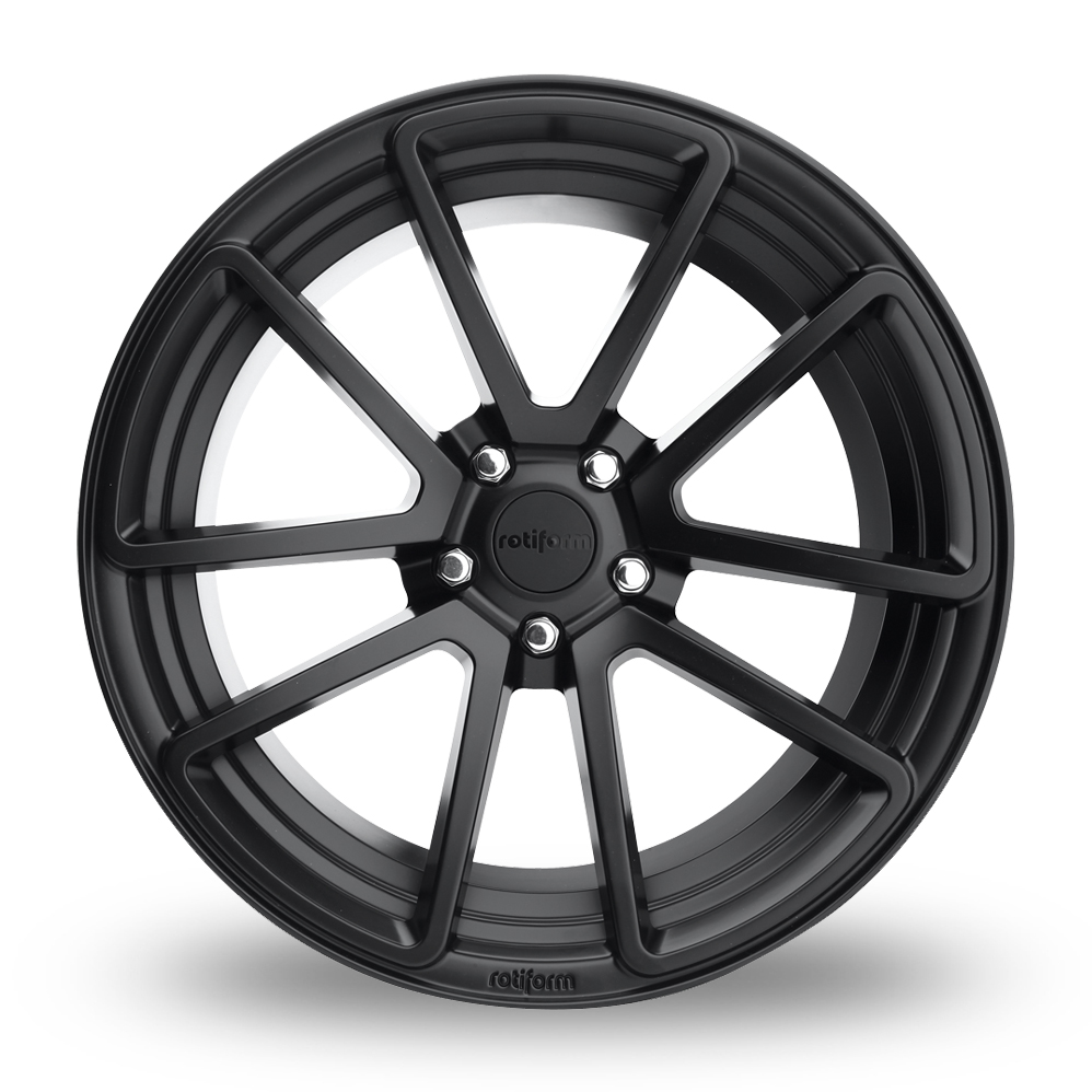 19" Rotiform R122 SPF (EU Warehouse) Matt Black Alloy Wheels