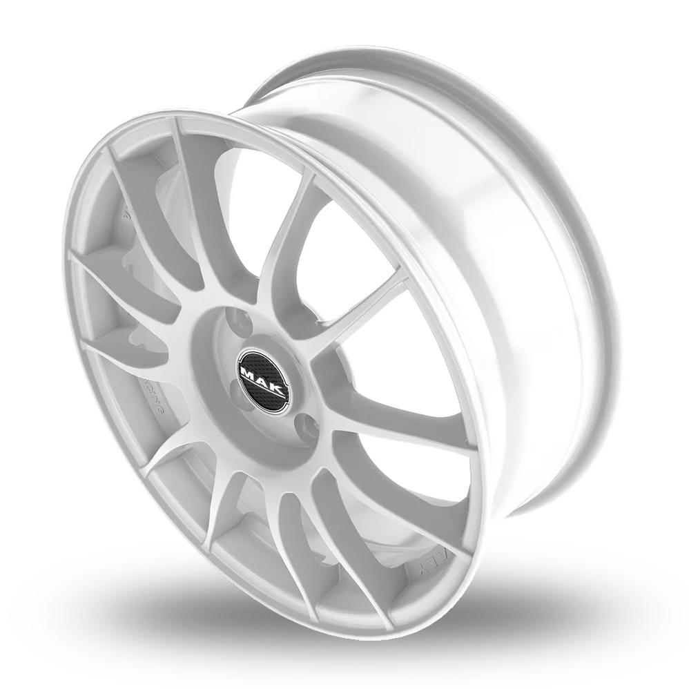 16" MAK XLR Gloss White Alloy Wheels