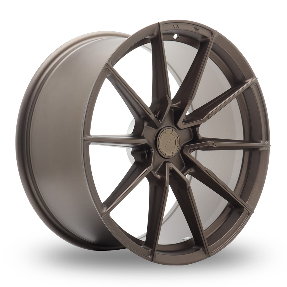 Japan Racing SL-02 (10x19) (Custom Fitment) Matt Bronze Alloy Wheels
