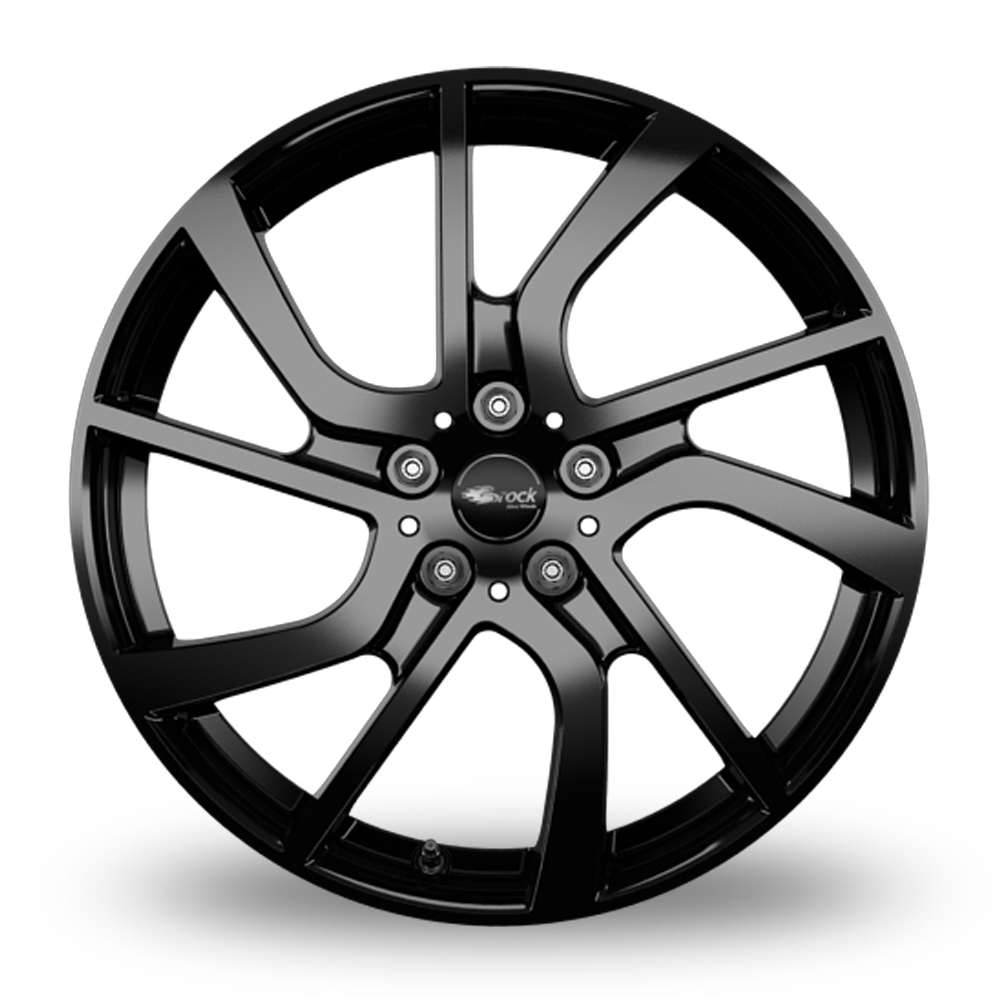 19" Brock EB1 Gloss Black Alloy Wheels